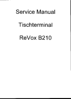 Revox B-210-Schematic 